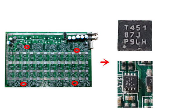Anwendungsspezifische integrierte Schaltungen Antminer Tmp451 BTC Asics hacken Brett-Temperaturfühler