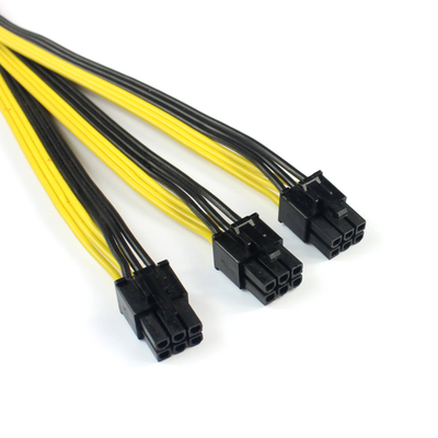 Weisen-Verlängerungskabel-Teiler-Netzanschlusskabel-Teiler-Kabel S7 S9 3 für BTC-Bergmann PCIe PCI Express